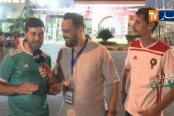المغاربة والجزائريون يتوحدون حول راية واحدة وهي راية المنتخب الجزائري