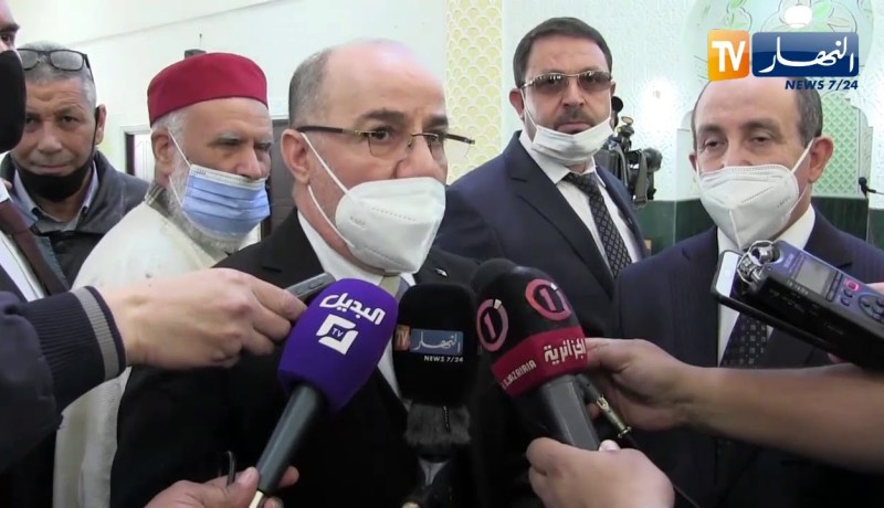 “وزير الشؤون الدينية من عنابة : “ممكن فتح المساجد في رمضان لأداء صلاة التراويح