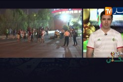 صدى الكان: شاهد لحظة خروج حافلة المنتخب الوطني من ملعب بيتروسبورت بعد التدريبات الأخيرة