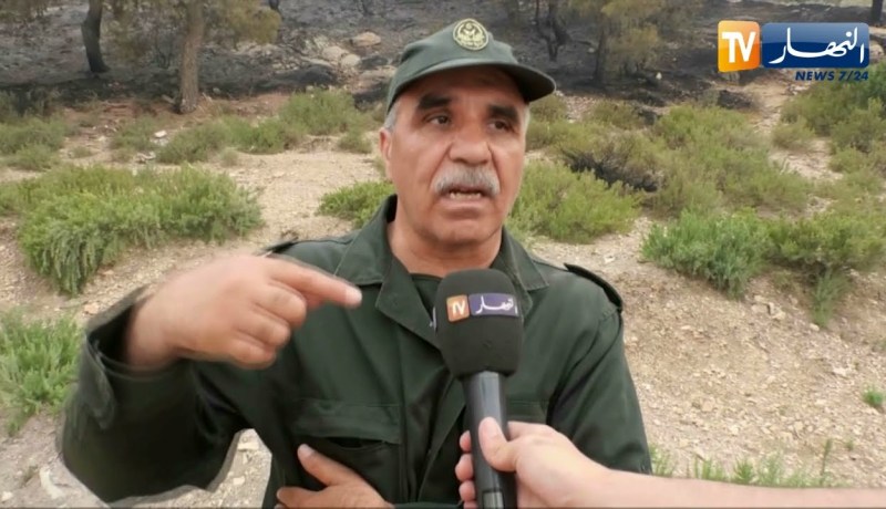 تبسة: إندلاع حـ.ـريق مـ.ـهول في غابات جبل الدكان