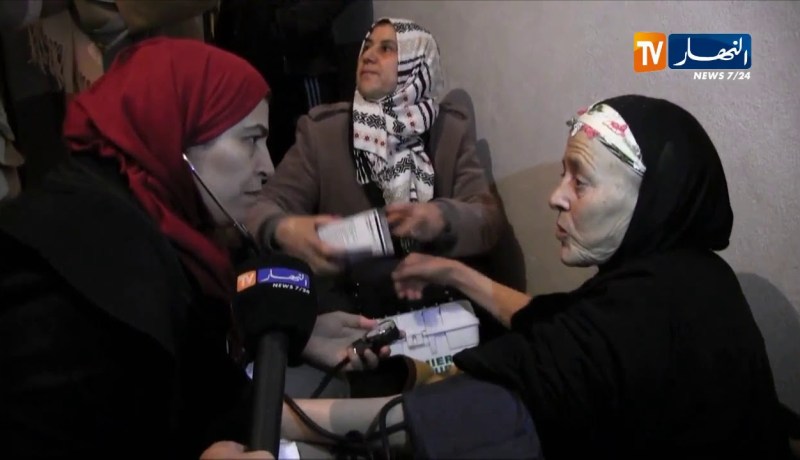 أم البواقي/ قافلة طبية توزع أدوية مجانا على المرضى المعوزين