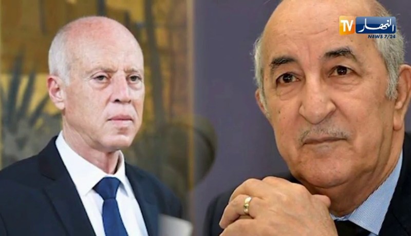 رئاسة: رئيس الجمهورية يتلقى مكالمة هاتفية من نظيره التونسي قيس سعيد