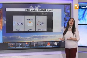 أحوال الطقس / إضطراب جوي على المناطق الشمالية  التفاصيل