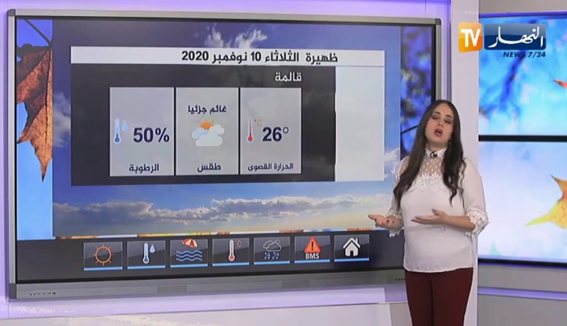 أحوال الطقس / إضطراب جوي على المناطق الشمالية  التفاصيل
