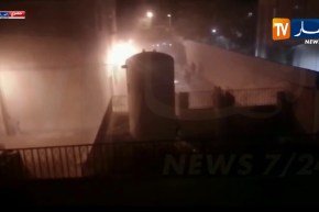 فيديو حصري للنهار..لحظة نشوب الحريق بمستشفى “الأم والطفل” بالوادي