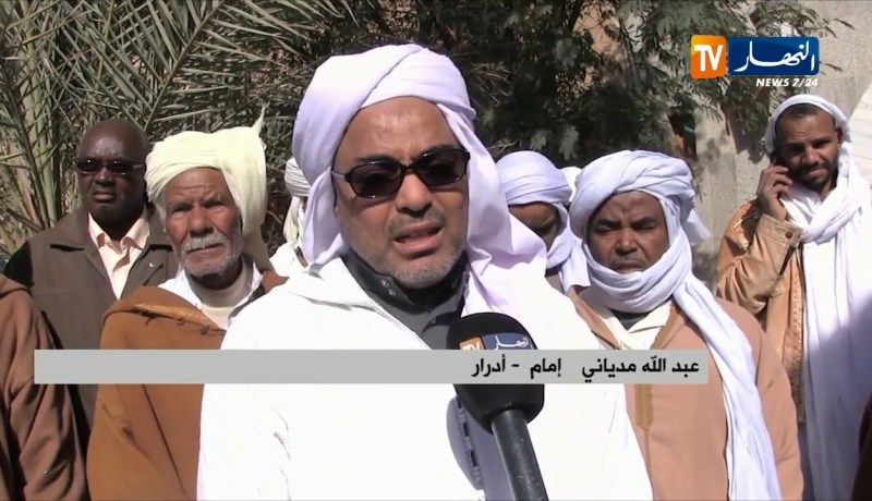 أدرار/ النهار تنقل مراسم عزاء الشيخ العلامة “سالم بن إبراهيم”