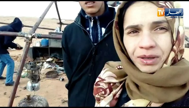 قارورة غاز تتسبب في إحتراق خيمة وتشريد عائلة بالبيض