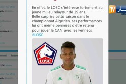 نادي ليل الفرنسي يرغب في التعاقد مع لاعب نادي بارادو هشام بوداوي
