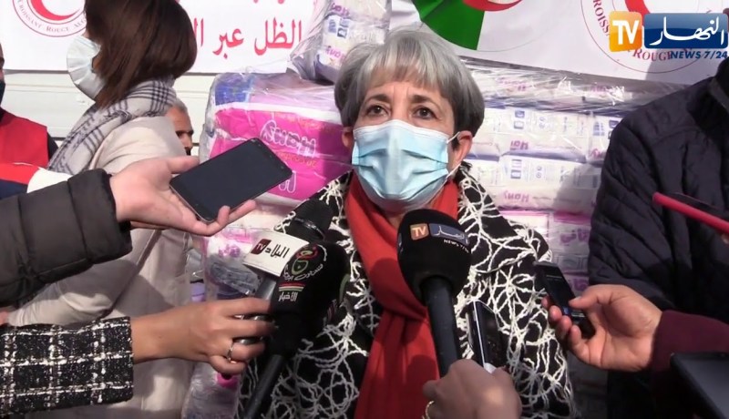 تضامن الهلال الأحمر الجزائري يطلق قافلة مساعدات للولايات المتضررة من كورونا