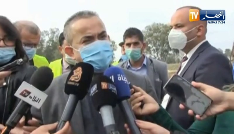 وزير الموارد المائية يشرف على إنطلاق عملية التشجير