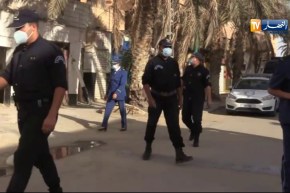 أمن ورقلة ينظم العديد من المداهمات في أول يوم لتقليص الحجر الصحي