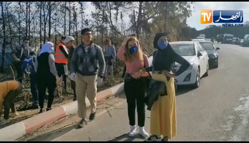 حملة واسعة لتنظيف وتهيئة غابة مداغ بعد تعرضها للإحتراق بوهران