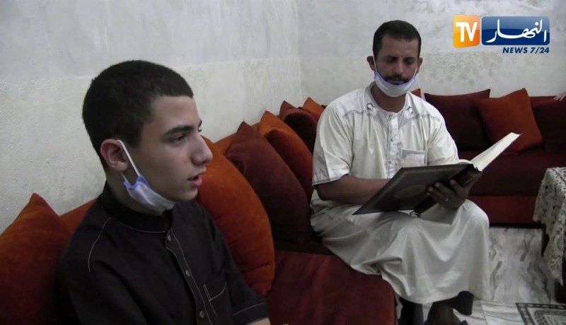 سيدي بلعباس : إبراهيم صاحب الـ13 عاما حافظ لكتاب الله رغم مرض التوحد