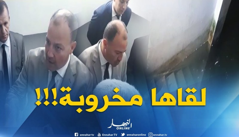 الشلف: حطاب يقف على كارثة في مركب المركز الجهوي للتربية البدنية والرياضة