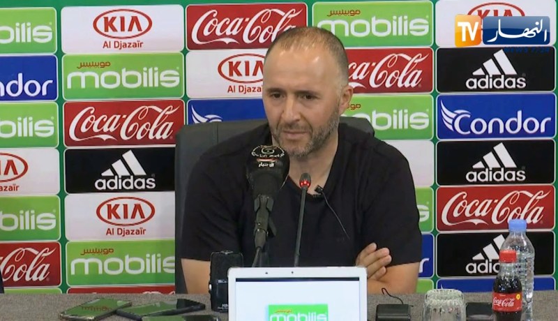 بلماضي :” إحتمال نلعبو مع البرازيل ماتش أميكال !!”