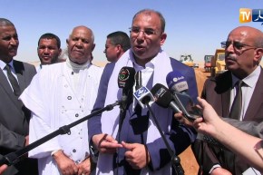 وزير النقل “عبد الغاني زعلان” في زيارة عمل وتفقد لولاية إليزي