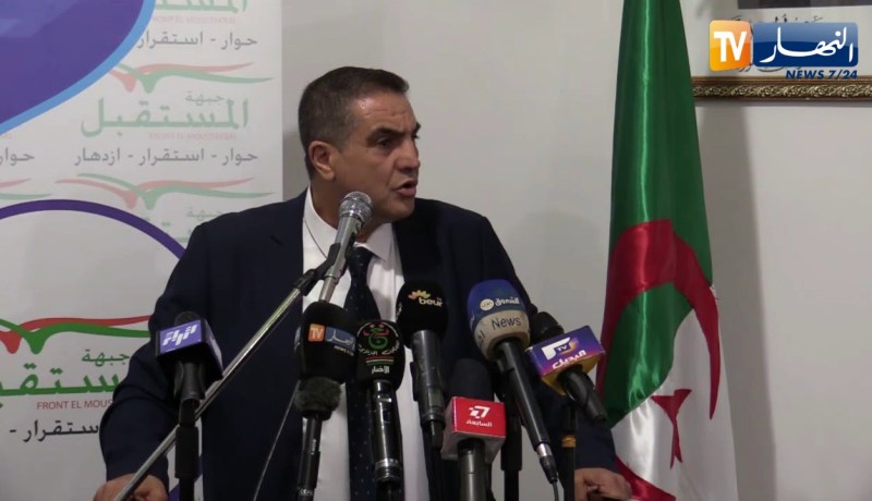 بلعيد من عين الدفلى حل البرلمان هو بداية التصحيح وهو من أسس بناء الجزائر الجديدة