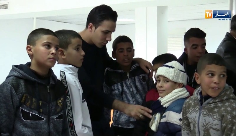 فرع جمعية كافل اليتيم لولاية تيارت في زيارة لقناة النهار