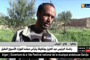 البيض: فلاحون ينتجون العلف لمواشيهم في إنتظار دعم السلطات المحلية