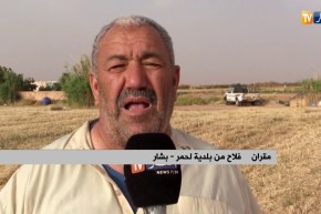 بشار: عمي مقران يمارس نشاطه الفلاحي تحت شمس حارقة فو شهر رمضان