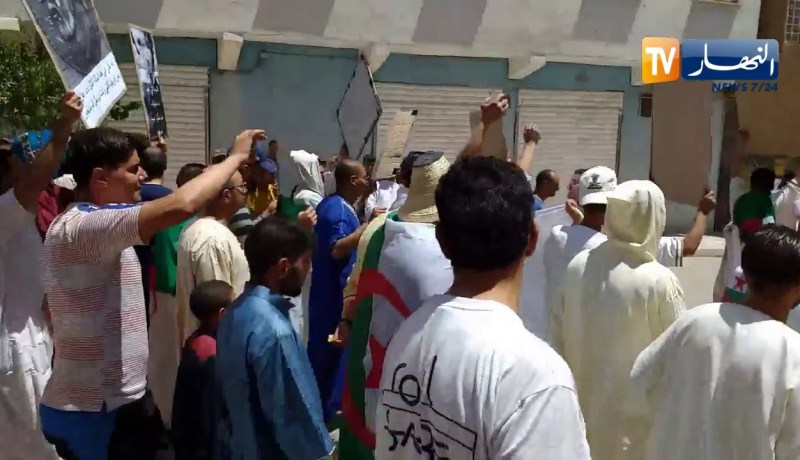 النعامة:  المشرية حراك ليوم الجمعة 17 في المشرية بشعار باديسية نوفمبرية