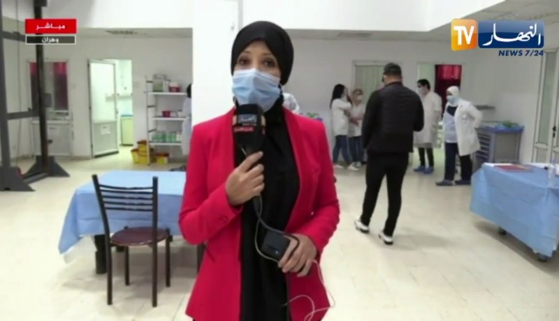 وهران: إنطلاق عملية التلقيح ضد فيروس كورونا بمستشفى أول نوفمبر