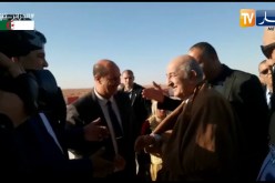 شاهد وصول “تبون” إلى بشار