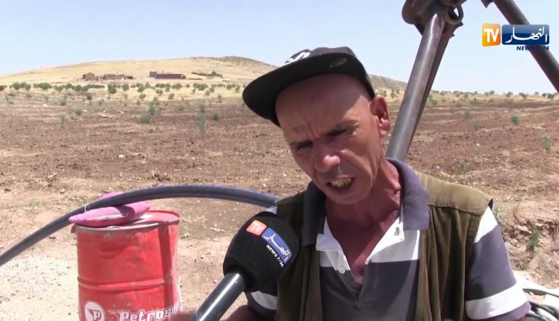 أم البواقي/ إبراهيم..فلاح بإرادة قوية لخدمة الأرض يصطدم بمشكل غياب الكهرباء