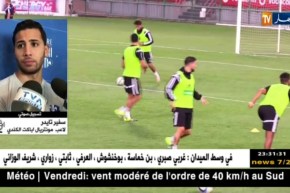 لاعب الخضر سفير تايدر يكذب الناخب الوطني رابح ماجر حول نقص لياقته البدنية