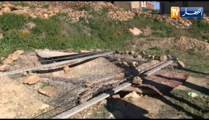 شاهد البئر الذي توفي فيه الشيخ ببلدية ونوغة في المسيلة