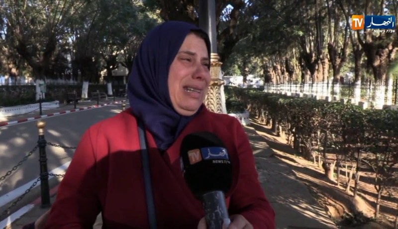 تصريحات أقارب الفقيد أحمد قايد صالح بمقبرة العالية