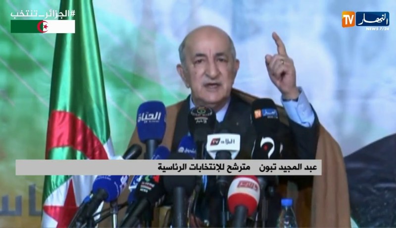 تبون :” يهاجمون الجيش لأنه السدّ المنيع “