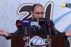 مقري: نحن في خدمة الحراك.. “لي ماشي عاجباتو الأحزاب يأسس حزب”