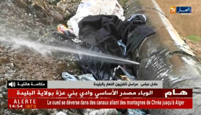 مراسل النهار إلى البليدة: “الوادي يشمل مجاري تبدأ من جبال الشريعة تصل للعاصمة”