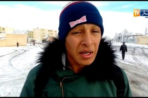 البيض: مدارس مغلقة  بسبب الثلوج..!