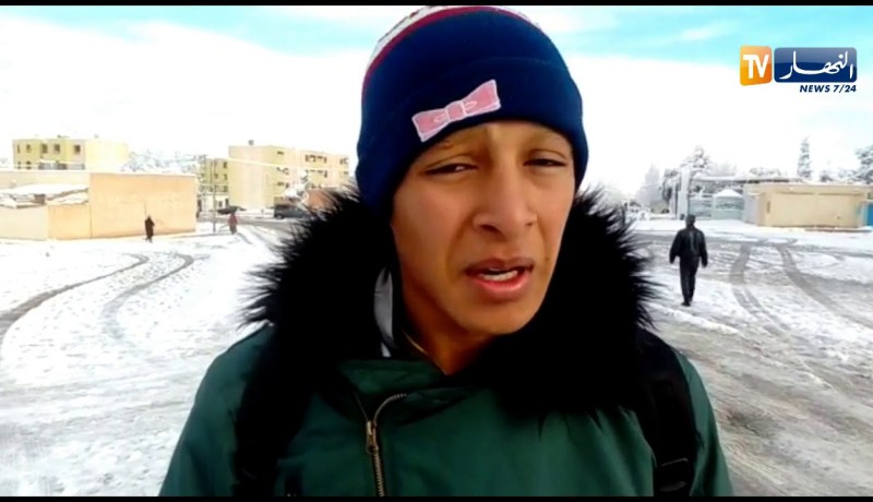 البيض: مدارس مغلقة  بسبب الثلوج..!