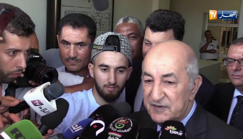 تبون: “برنامجي سيكون خالي من الشعارات الرنانة..والشعب راهو يستنى في حلول واقعية”