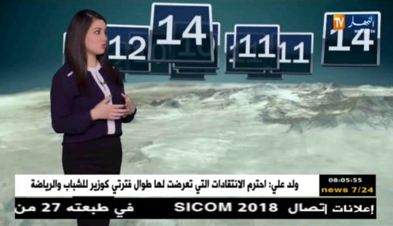 توقعات حالة الطقس لصبيحة الجمعة 06 أفريل 2018