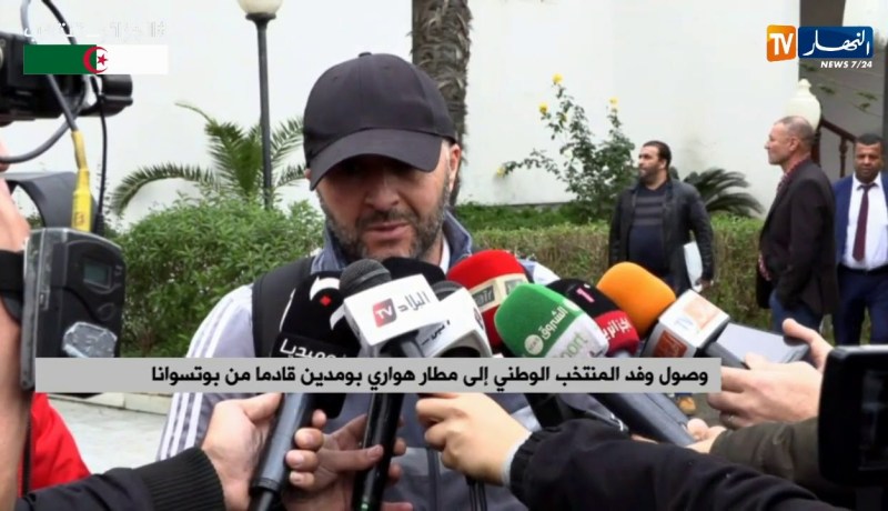 بلماضي  ” الأماكن غالية في المنتخب ونحن نسير في الطريق الصحيح”