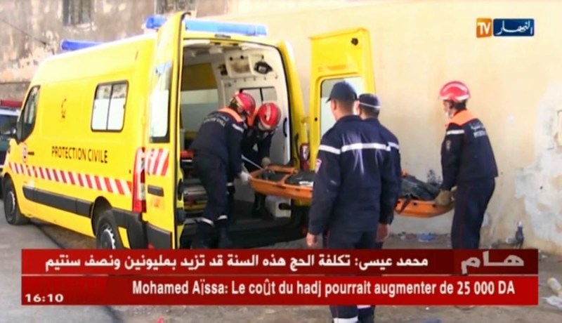 عين تموشنت/ صور لنقل جثة حراق لفظتها الأمواج و شاهد عيان يوجه نصيحته للشباب