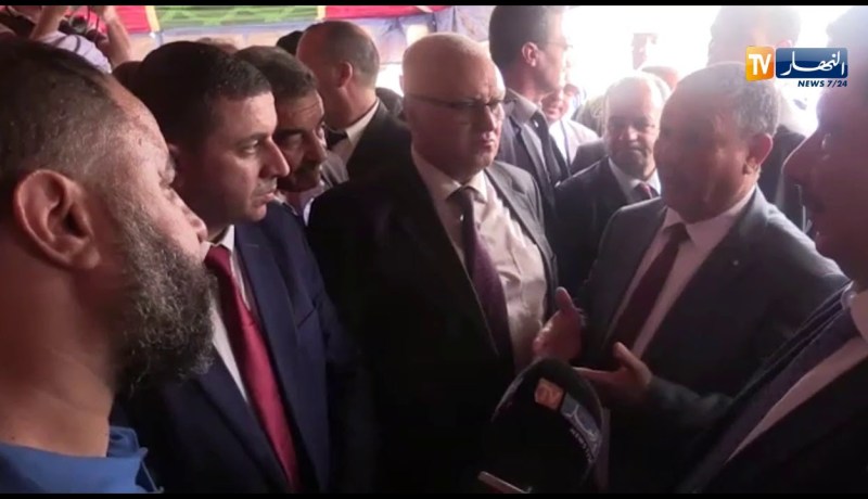 فلاحو المحمدية يشتكون تأخر مشروع “سد فرقوق” لوزير الموارد المائية خلال زيارته لمعسكر