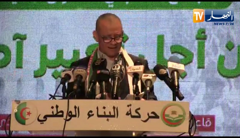 بن قرينة: وقفنا ضد مشروع تأجيل الانتخابات، ضد تمديد رئاسة بوتفليقة وضد المرحلة الانتقالية