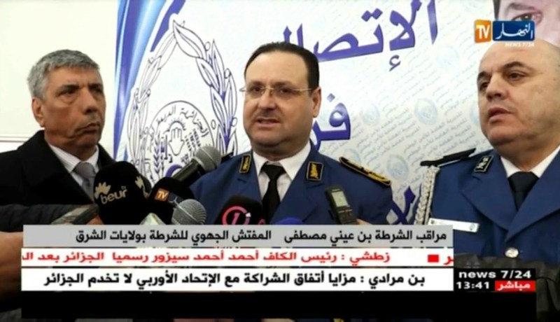 سوق أهراس: المفتش الجهوي للشرطة يدشن الأمن الحضري التاسع