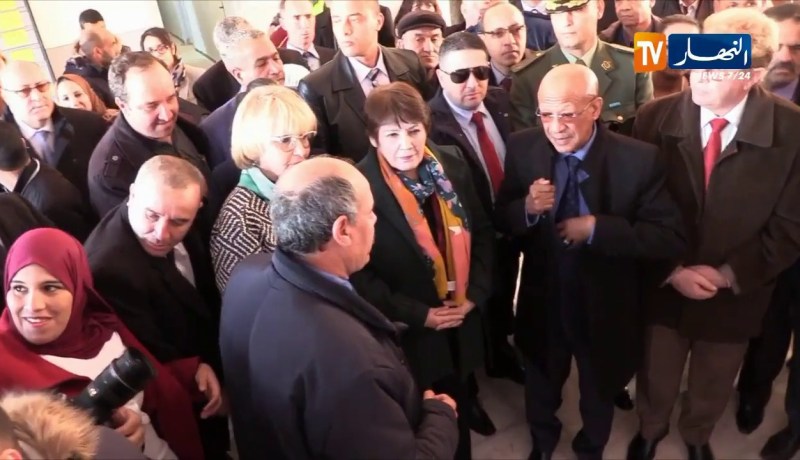 العاصمة: بن غبريت وزوخ يدشنان منشآت مدرسية على مستوى الولاية