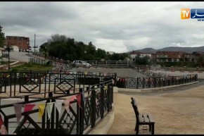 شوارع مدينة حمام دباغ خالية على عروشها و التزام مواطنيها بالحجر المنزلي في قالمة