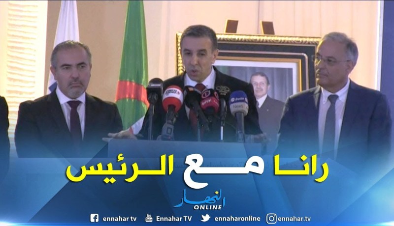 على حداد: نحن نساند الرئيس للعهدة الخامسة لأنه جلب لنا السلام والأمن