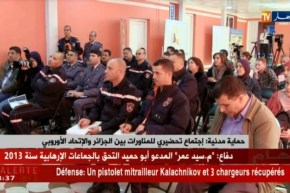 حماية مدنية : إجتماع تحضيري للمناورات بين الجزائر و الإتحاد الأوروبي