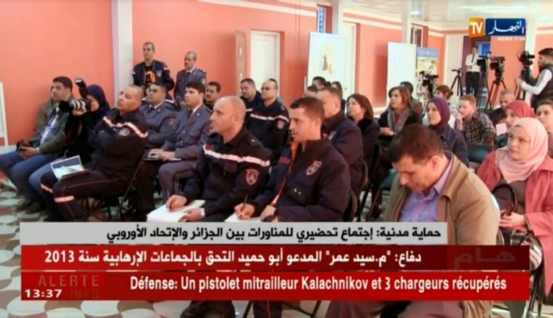 حماية مدنية : إجتماع تحضيري للمناورات بين الجزائر و الإتحاد الأوروبي