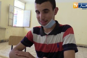 عين الدفلى : إدريس لعزالي  مترشح يتحدى الإعاقة ويضرب مثالا للإرادة والعزيمة