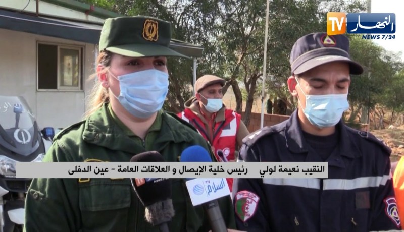 عين الدفلى: الدرك الوطني ينظم حملة تحسيسية من حوادث المرور ببوراشد